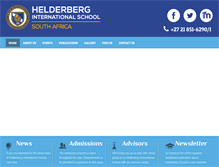 Tablet Screenshot of helderberg.iesedu.com