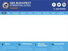 Tablet Screenshot of budapest.iesedu.com